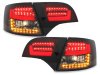 Задние диодные фонари Litec LED Red Smoke на Audi A4 B7 Avant