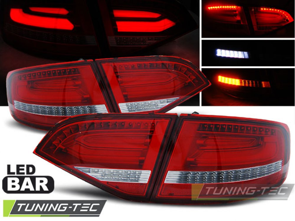 Задние фонари Full LED Red Crystal на Audi A4 B8 Avant