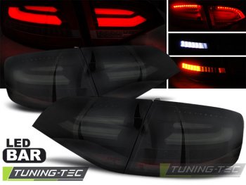 Задние фонари Full LED Smoke на Audi A4 B8 Avant