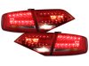 Задние фонари LED Red Smoke на Audi A4 B8