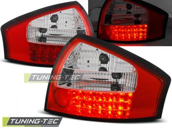 Задние фонари от Tuning-Tec LED Red Crystal на Audi A6 C5