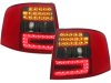 Задние фонари LED Red Smoke на Audi A6 C5 Avant