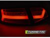 Задние фонари LED BAR Chrome на Audi A6 C6 Sedan рестайл