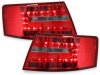 Задние фонари LED Red Crystal на Audi A6 C6