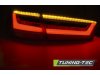 Задние неоновые фонари LED Red Crystal на Audi A6 C7