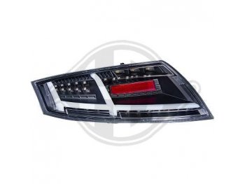 Задние диодные фонари от HD LED Black на Audi TT 8J