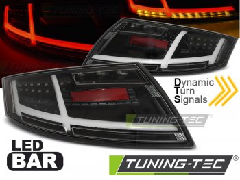 Задние диодные фонари от Tuning-Tec Dynamic LED Black на Audi TT 8J