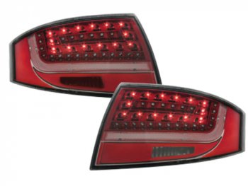 Задние фонари Litec LED Red Crystal на Audi TT 8N