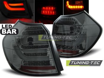 Задние фонари LedBar Smoke на BMW 1 E87 рестайл