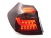 Задние фонари LED Red Smoke на BMW 1 E87