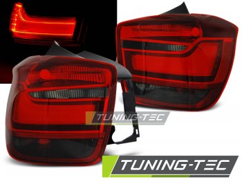 Задняя альтернативная оптика LED Red Smoke на BMW 1 F20