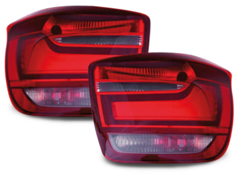 Задние неоновые фонари LED Red Crystal на BMW 1 F20