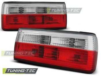 Задние фонари красные на BMW 3 E30 рестайл