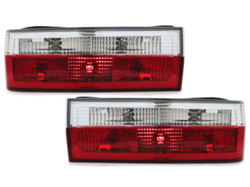 Задняя альтернативная оптика Red Crystal на BMW 3 E30