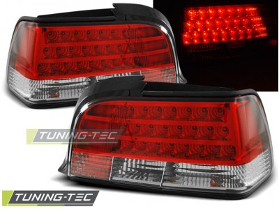 Задние фонари LED Red Crystal на BMW 3 E36 Coupe / Cabrio