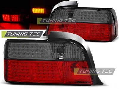 Задние фонари LED Red Smoke на BMW 3 E36 Coupe / Cabrio