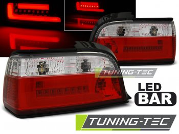 Задние неоновые фонари LED Red Crystal на BMW 3 E36 Coupe / Cabrio