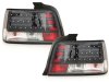 Задние диодные фонари LED Black на BMW 3 E36 Limousine