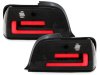 Задние неоновые фонари LED Black Smoke на BMW 3 E36 Coupe