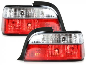 Задние фонари Red Crystal на BMW 3 E36 Coupe