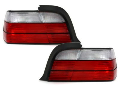Задние фонари Red White на BMW 3 E36 Coupe