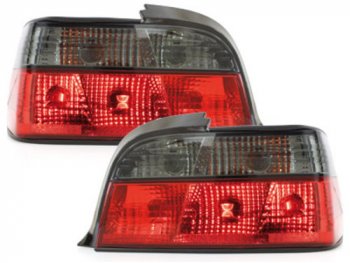 Задние фонари Red Smoke на BMW 3 E36 Coupe