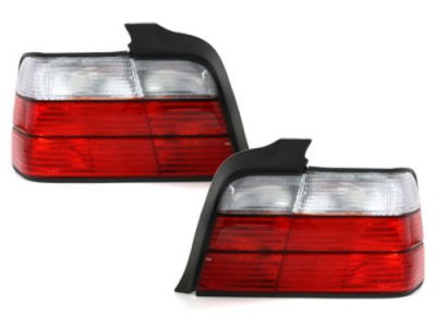 Задние фонари Red White на BMW 3 E36 Limousine