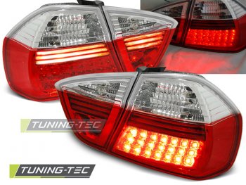 Задние диодные фонари LED Red Crystal от Tuning-Tec на BMW 3 E90