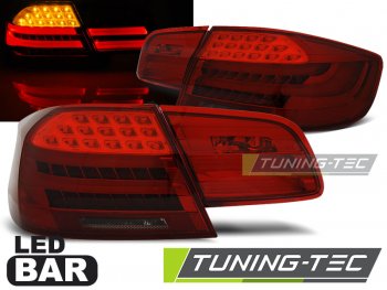 Задние фонари LEDBar Red Smoke от Tuning-Tec на BMW 3 E92 Coupe