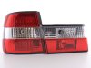 Задние диодные фонари LED Red Crystal на BMW 5 E34