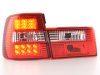 Задние фонари LED Red Crystal на BMW 5 E34