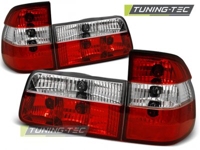Задние фонари Red Crystal от Tuning-Tec на BMW 5 E39 Touring