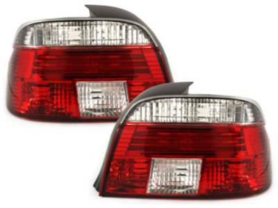 Задняя альтернативная оптика Red Crystal на BMW 5 E39