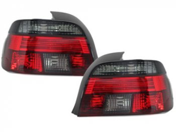 Задняя альтернативная оптика Red Smoke на BMW 5 E39