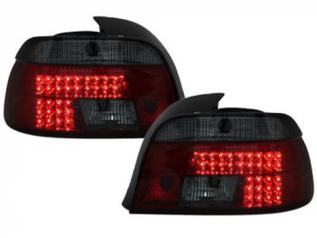 Задние фонари LED Red Smoke на BMW 5 E39