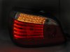 Задние фонари с динамическим указателем поворота LED Red Crystal на BMW 5 E60 рестайл