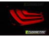 Задняя альтернативная оптика NeonTube красные на BMW 5 E60 LCI