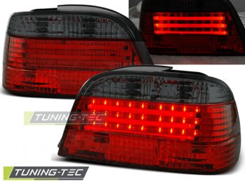 Задние фонари от Tuning-Tec LED Red Smoke на BMW 7 E38