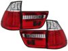 Задние диодные фонари LED Red Crystal на BMW X5 E53