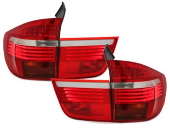 Задние фонари LED Red Crystal на BMW X5 E70