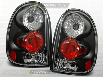 Задняя альтернативная оптика Black на Chrysler Voyager III