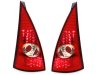 Задние фонари LED Red Crystal на Citroen C3