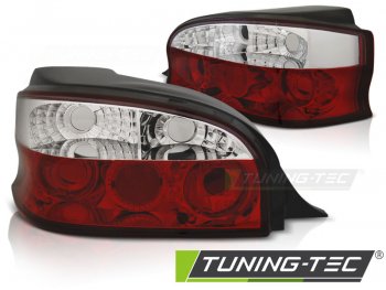 Задняя альтернативная оптика Red Crystal на Citroen Saxo