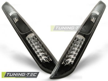 Задние светодиодные фонари чёрные от Tuning-Tec на Ford Focus II Hatchback