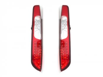 Задние фонари Full LED Red Crystal на Ford Focus II рестайл