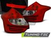Задние светодиодные фонари красные от Tuning-Tec на Ford Focus III Hatchback