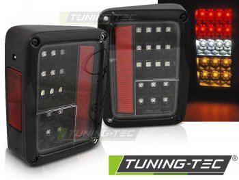  Задние диодные фонари чёрные от Tuning-Tec для Jeep Wrangler JK