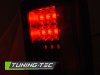 Задние диодные фонари чёрные от Tuning-Tec для Jeep Wrangler JK