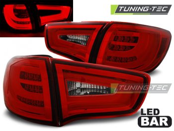 Задние фонари Neon Led Bar Red Crystal на Kia Sportage III