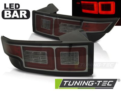 Задняя альтернативная оптика LED Bar Smoke на Land Rover Evoque